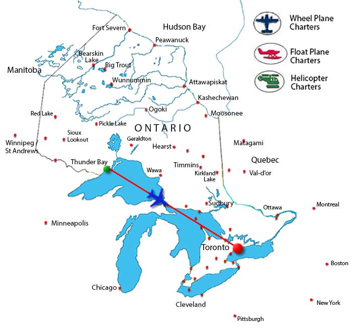 Toronto Buttonville Airport Charter Flights to USA